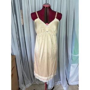 dress slip negligee nightgown nude sz 32